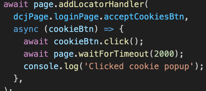 The Power of Playwright's Locator Handler